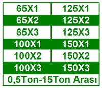 Tonajlı Rulmanlı Makaralar